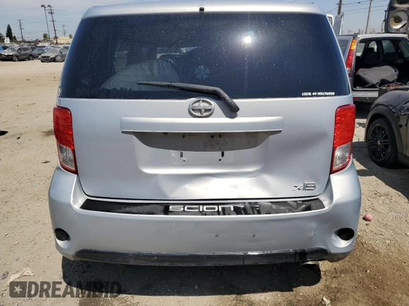 2013 Scion xB with VIN JTLZE4FE5DJ039321, listed as a Copart auction lot 52744485 with 128,536 mi miles and Salvage Title. Bid and sale history available at carsss.com. Image 6.