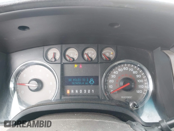 2010 Ford F-150 XL with VIN 1FTEX1E85AFB06495, listed as a IAAI auction lot 42082090 with 161,418 mi miles. Bid and sale history available at carsss.com. Image 7.
