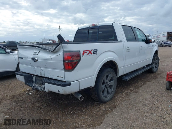 2014 Ford F-150 XL with VIN 1FTFW1CF0EKE95634, listed as a IAAI auction lot 38374926 with 198,433 mi miles and . Bid and sale history available at DreamBid. Image 4.