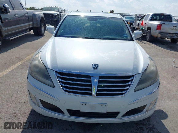 2011 Hyundai Equus Signature z VIN KMHGH4JF2BU041027, wystawiony jako IAAI lot #41891913 z przebiegiem 139 278 mil mil oraz . Historia ofert i sprzedaży dostępna na DreamBid. Obrazek 6.