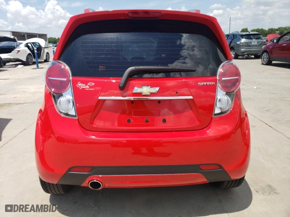 2015 Chevrolet Spark LT with VIN KL8CF6S98FC796992, listed as a Copart auction lot 60487804 with 47,523 mi miles and Salvage Title. Bid and sale history available at carsss.com. Image 6.