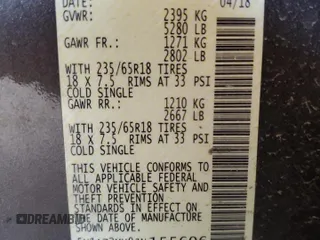 2018 Nissan Murano SV z VIN 5N1AZ2MH0JN155606, wystawiony jako Copart lot #51751415 z przebiegiem 175 301 mil mil oraz Szkoda całkowita • Salvage title. Historia ofert i sprzedaży dostępna na DreamBid. Obrazek 12.