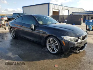 2015 BMW 4 Series 435i with VIN WBA3R1C50FK193552, listed as a Copart auction lot 86738244 with 105,887 mi miles and Salvage Title. Bid and sale history available at DreamBid. Image 4.