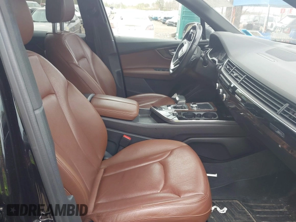 2019 Audi Q7 Premium with VIN WA1AAAF74KD002299, listed as a IAAI auction lot 42066717 with 91,898 mi miles and . Bid and sale history available at DreamBid. Image 5.