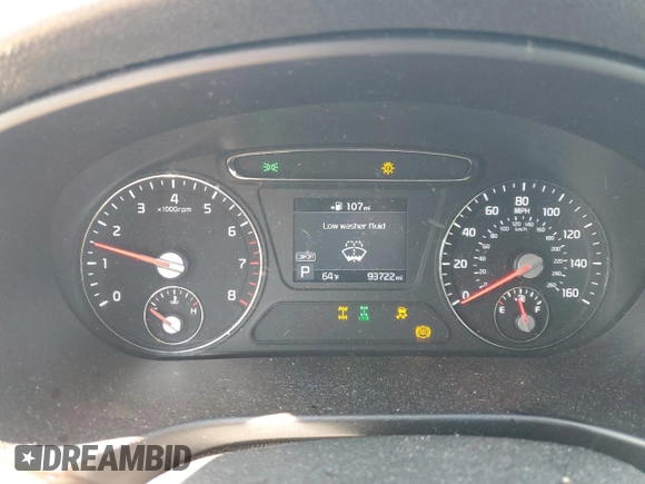 2019 Kia Sorento LX with VIN 5XYPGDA30KG554310, listed as a Copart auction lot 46364225 with 93,722 mi miles and Salvage Title. Bid and sale history available at DreamBid. Image 9.