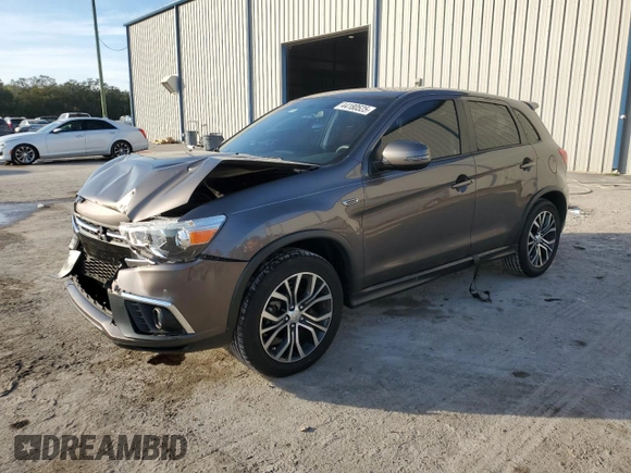 2018 Mitsubishi Outlander Sport ES 2.0 with VIN JA4AP3AU7JU023606, listed as a Copart auction lot 44180525 with 67,768 mi miles and Salvage Title. Bid and sale history available at carsss.com. Image 1.