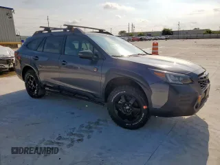 2022 Subaru Outback Wilderness with VIN 4S4BTGUDXN3139737, listed as a Copart auction lot 59183615 with 57,669 mi miles and Salvage title. Bid and sale history available at DreamBid. Image 4.