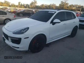 2017 Porsche Cayenne GTS with VIN WP1AD2A29HLA83277, listed as a Copart auction lot 76765974 with 47,838 mi miles and Salvage title. Bid and sale history available at DreamBid. Image 1.