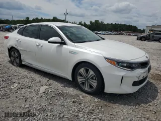 2017 Kia Optima Hybrid EX with VIN KNAGU4LE4H5010124, listed as a Copart auction lot 58970664 with 105,541 mi miles and Salvage Title. Bid and sale history available at carsss.com. Image 4.