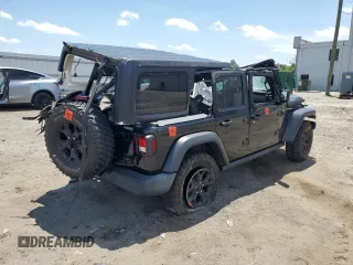 2022 Jeep Wrangler Unlimited Sport S with VIN 1C4HJXDG6NW141367, listed as a Copart auction lot 61546295 with Not provided miles and Salvage title. Bid and sale history available at DreamBid. Image 3.