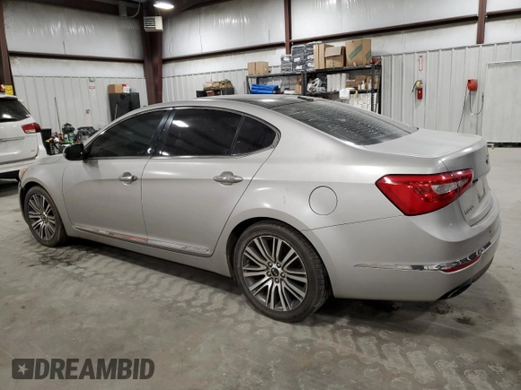2014 Kia Cadenza Premium with VIN KNALN4D75E5138704, listed as a Copart auction lot 49497395 with 146,812 mi miles and Clean Title. Bid and sale history available at carsss.com. Image 2.