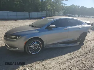 2015 Chrysler 200 Limited z VIN 1C3CCCAB8FN741695, wystawiony jako Copart lot #58062015 z przebiegiem Nie podano mil oraz Szkody całkowita. Historia ofert i sprzedaży dostępna na DreamBid. Obrazek 1.