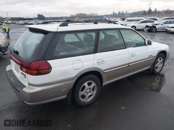 1999 Subaru Legacy Outback z VIN 4S3BG6852X7659898, wystawiony jako IAAI lot #41298823 z przebiegiem 138 834 mil mil oraz . Historia ofert i sprzedaży dostępna na DreamBid. Obrazek 4.