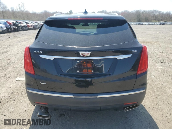 2018 Cadillac XT5 Luxury AWD with VIN 1GYKNDRS5JZ210221, listed as a Copart auction lot 52502595 with 68,579 mi miles and Salvage Title. Bid and sale history available at DreamBid. Image 6.