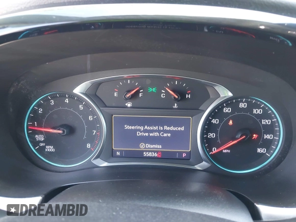 2020 Chevrolet Traverse LT with VIN 1GNERHKW4LJ219609, listed as a IAAI auction lot 42282788 with 55,836 mi miles and . Bid and sale history available at DreamBid. Image 7.