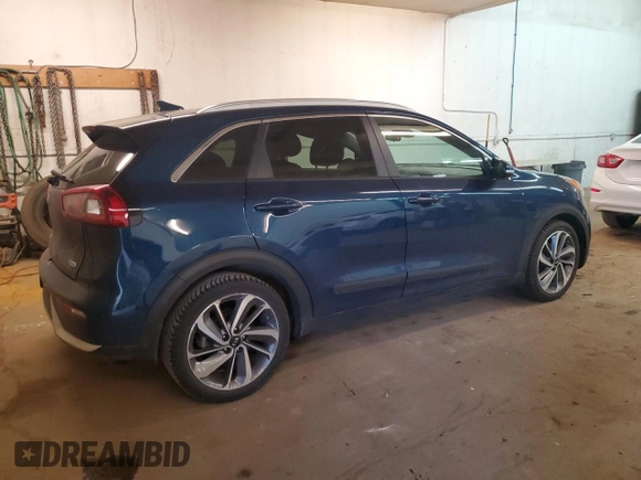 2017 Kia Niro Touring with VIN KNDCE3LC0H5063880, listed as a Copart auction lot 49809454 with 25,817 mi miles and Salvage Title. Bid and sale history available at carsss.com. Image 3.