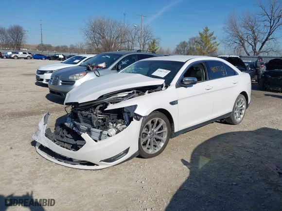 2013 Ford Taurus Limited with VIN 1FAHP2F84DG166824, listed as a IAAI auction lot 41887725 with 119,864 mi miles. Bid and sale history available at carsss.com. Image 17.