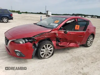 2014 Mazda 3 S Grand Touring z VIN JM1BM1M31E1150207, wystawiony jako Copart lot #56830225 z przebiegiem 147 830 mil mil oraz Szkoda całkowita • Salvage title. Historia ofert i sprzedaży dostępna na DreamBid. Obrazek 1.