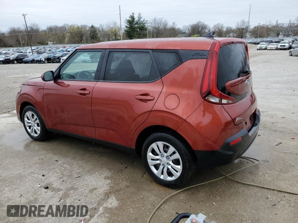 2021 Kia Soul S with VIN KNDJ23AU4M7755280, listed as a Copart auction lot 49553445 with Not Provided miles and Salvage Title. Bid and sale history available at DreamBid. Image 2.