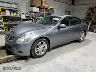 2010 Infiniti G37 Sedan x with VIN JN1CV6AR4AM456305, listed as a Copart auction lot 52458445 with 167,028 mi miles and Salvage Title. Bid and sale history available at carsss.com. Image 1.