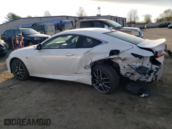 2017 Lexus RC 300 z VIN JTHSM5BCXH5003552, wystawiony jako Copart lot #53443265 z przebiegiem 67 211 mil mil oraz Szkoda całkowita • Salvage title. Historia ofert i sprzedaży dostępna na DreamBid. Obrazek 2.