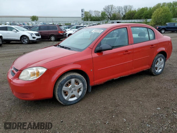 2007 Chevrolet Cobalt LS with VIN 1G1AK55F577400526, listed as a Copart auction lot 55492355 with 85,697 mi miles and Clean Title. Bid and sale history available at DreamBid. Image 1.