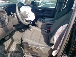 2024 Chevrolet Silverado 1500 Custom with VIN 3GCPABEK0RG245584, listed as a Copart auction lot 50540105 with 43,937 mi miles and Salvage Title. Bid and sale history available at DreamBid. Image 7.