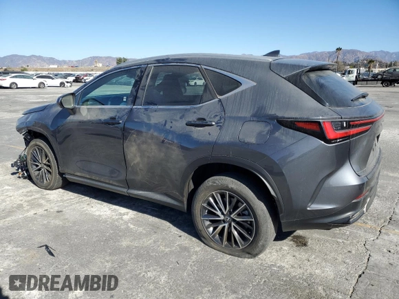 2024 Lexus NX with VIN 2T2GGCEZ2RC048133, listed as a Copart auction lot 82991934 with 9,140 mi miles and Salvage Title. Bid and sale history available at carsss.com. Image 2.