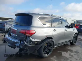 2015 Infiniti QX80 with VIN JN8AZ2NF9F9573216, listed as a IAAI auction lot 41774534 with 171,650 mi miles and . Bid and sale history available at DreamBid. Image 4.