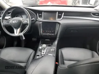 2019 Infiniti QX50 LUXE with VIN 3PCAJ5M38KF139042, listed as a Copart auction lot 41041643 with 53,668 mi miles. Bid and sale history available at carsss.com. Image 8.