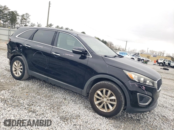2016 Kia Sorento LX with VIN 5XYPG4A30GG092290, listed as a Copart auction lot 50033365 with 190,485 mi miles and Salvage Title. Bid and sale history available at carsss.com. Image 4.