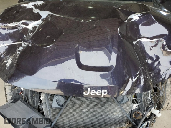 2021 Jeep Grand Cherokee Limited with VIN 1C4RJFBG0MC553351, listed as a Copart auction lot 53958265 with 95,491 mi miles and Salvage title. Bid and sale history available at DreamBid. Image 12.