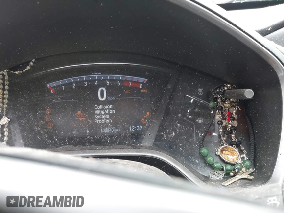 2019 Honda CR-V EX-L with VIN 5J6RW1H86KA005197, listed as a IAAI auction lot 41802369 with 100,807 mi miles. Bid and sale history available at carsss.com. Image 7.