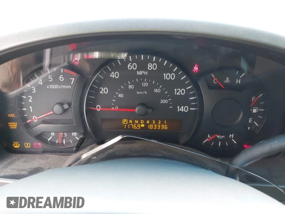 2007 Nissan Titan LE with VIN 1N6BA06A57N239737, listed as a IAAI auction lot 42222533 with 183,336 mi miles and . Bid and sale history available at DreamBid. Image 7.