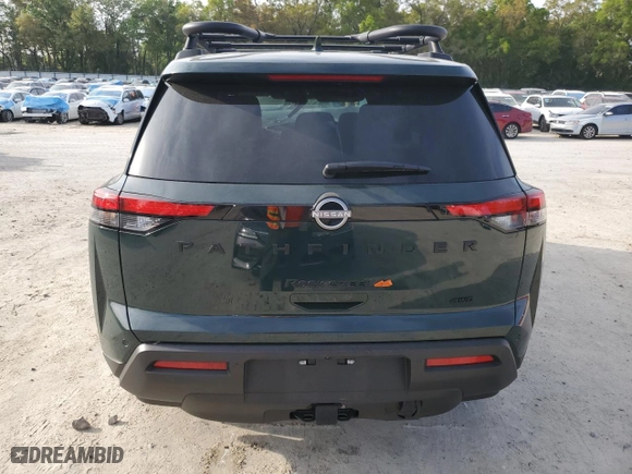2024 Nissan Pathfinder Rock Creek with VIN 5N1DR3BD3RC304567, listed as a Copart auction lot 50443925 with 0 mi miles and Non Repairable. Bid and sale history available at carsss.com. Image 6.