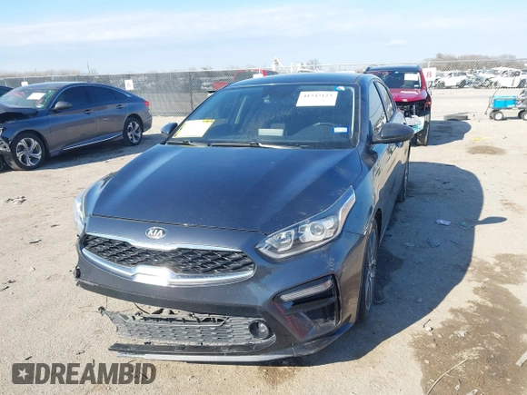 2019 Kia Forte S with VIN 3KPF34AD4KE067673, listed as a IAAI auction lot 41347123 with 161,405 mi miles. Bid and sale history available at carsss.com. Image 2.