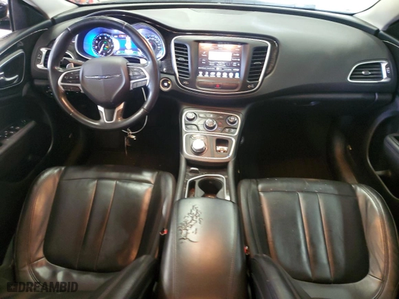 2015 Chrysler 200 C with VIN 1C3CCCCG8FN524625, listed as a Copart auction lot 51916505 with 121,427 mi miles and Clean Title. Bid and sale history available at carsss.com. Image 8.