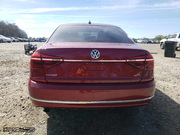 2017 Volkswagen Passat 1.8T S with VIN 1VWAT7A37HC083723, listed as a Copart auction lot 48117085 with 101,338 mi miles and Salvage Title. Bid and sale history available at carsss.com. Image 6.