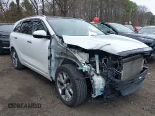2018 Kia Sorento SX with VIN 5XYPKDA51JG405998, listed as a IAAI auction lot 41837641 with 138,909 mi miles and . Bid and sale history available at carsss.com. Image 1.