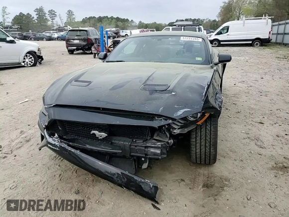 2018 Ford Mustang GT with VIN 1FA6P8CF4J5170263, listed as a Copart auction lot 51222345 with 88,733 mi miles and Salvage Title. Bid and sale history available at DreamBid. Image 11.