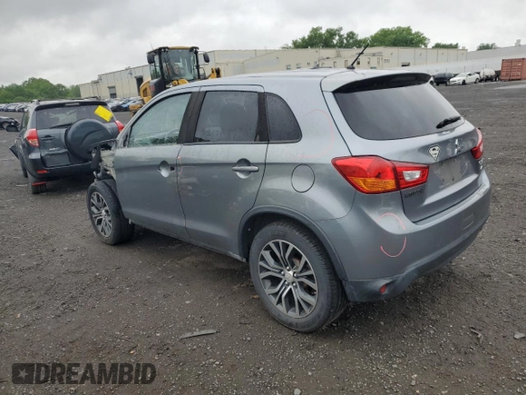 2016 Mitsubishi Outlander ES with VIN JA4AR3AW9GZ034047, listed as a Copart auction lot 58506225 with 47,169 mi miles and Salvage title. Bid and sale history available at DreamBid. Image 2.
