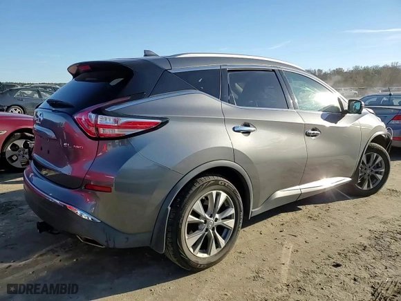 2017 Nissan Murano SL with VIN 5N1AZ2MH6HN163879, listed as a Copart auction lot 80060114 with 96,548 mi miles and Salvage Title. Bid and sale history available at carsss.com. Image 12.