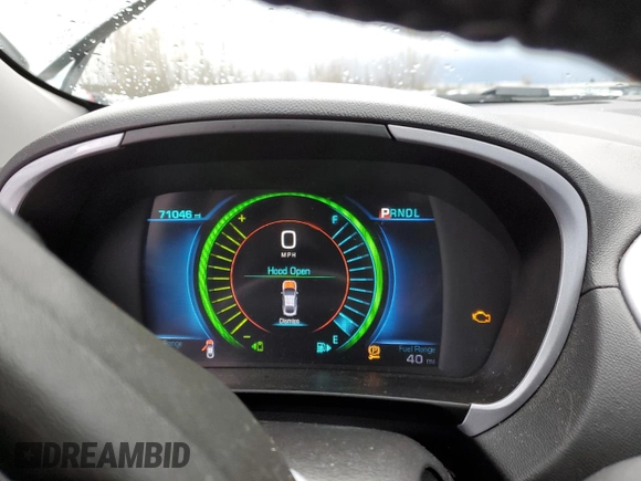 2017 Chevrolet Volt LT with VIN 1G1RC6S5XHU207681, listed as a Copart auction lot 36190893 with 71,046 mi miles. Bid and sale history available at carsss.com. Image 9.