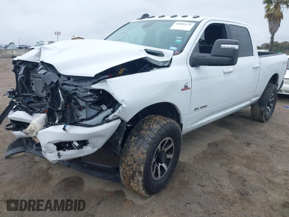 2023 Ram 2500 Big Horn with VIN 3C6UR5DL5PG650271, listed as a IAAI auction lot 41805374 with 27,395 mi miles and . Bid and sale history available at DreamBid. Image 18.