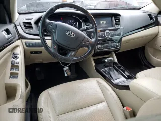 2015 Kia Cadenza Premium with VIN KNALN4D78F5168684, listed as a Copart auction lot 45050375 with 94,883 mi miles and Salvage Title. Bid and sale history available at carsss.com. Image 8.