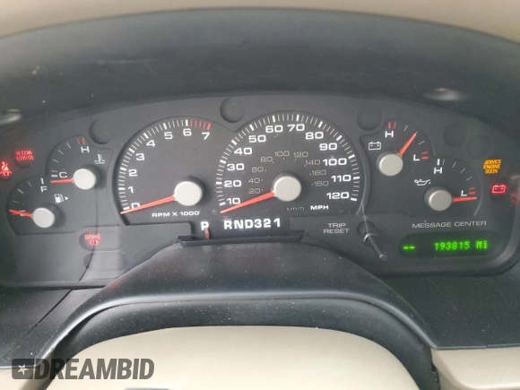 2004 Ford Explorer Eddie Bauer с VIN 1FMZU64K34UB31329, выставлен на аукционе Copart как лот 88169635 с пробегом 193 815 миль миль и Списание • Salvage title. История ставок и продаж доступна на DreamBid. Изображение 9.