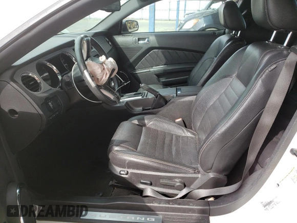 2012 Ford Mustang V6 Premium with VIN 1ZVBP8AM7C5226870, listed as a Copart auction lot 53284445 with 92,822 mi miles and Salvage Title. Bid and sale history available at carsss.com. Image 7.