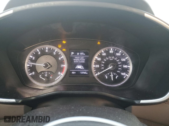 2020 Hyundai Santa Fe SE with VIN 5NMS2CAD9LH233126, listed as a Copart auction lot 70553812 with 13,788 mi miles. Bid and sale history available at carsss.com. Image 9.