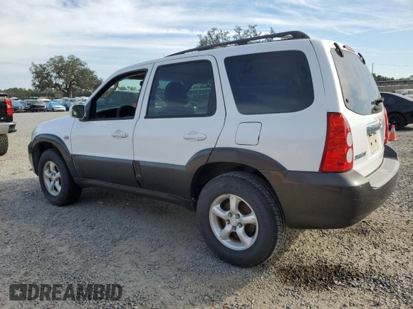 2006 Mazda Tribute S with VIN 4F2YZ06116KM28522, listed as a Copart auction lot 83670154 with Not Provided miles and Non Repairable. Bid and sale history available at carsss.com. Image 2.