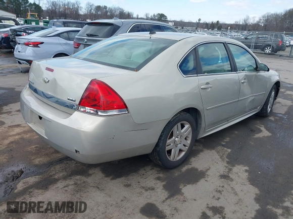 2011 Chevrolet Impala LT Retail with VIN 2G1WB5EKXB1142965, listed as a IAAI auction lot 41639702 with 249,396 mi miles and . Bid and sale history available at DreamBid. Image 4.
